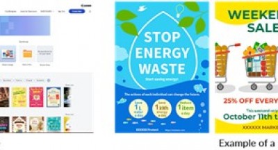 Canon giới thiệu ứng dụng Web “PosterArtist”