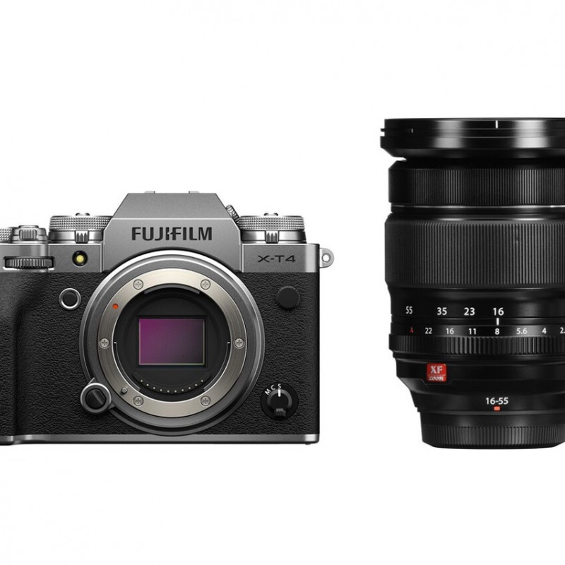 Fujifilm X-T4 (Màu Bạc) + XF 16-55mm F2.8 R LM WR